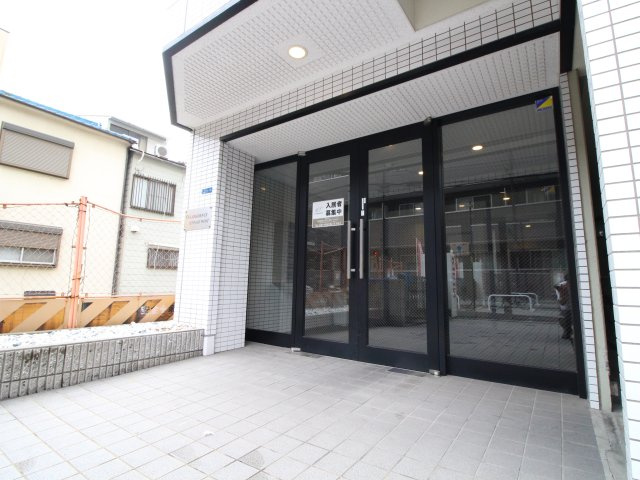 オズレジデンス天王寺WESTのエントランス|清潔なエントランスです