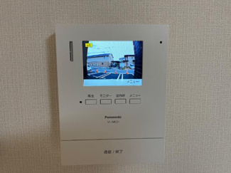 【内装】 | 仮称）天童市東久野本２丁目新築アパート | カメラ付インターホン（イメージ）