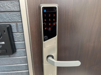 【内装】 | 仮称）天童市東久野本２丁目新築アパート | 電子キー（イメージ）