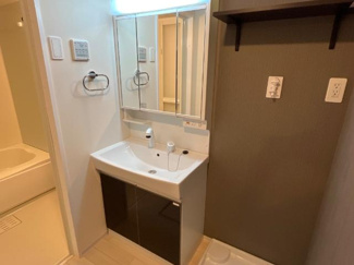 【洗面所】 | 仮称）天童市東久野本２丁目新築アパート | 洗面（イメージ）