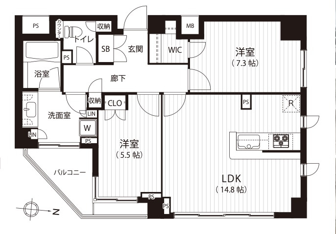 ★仲介手数料無料★クオリア南麻布(オーナーチェンジ物件）