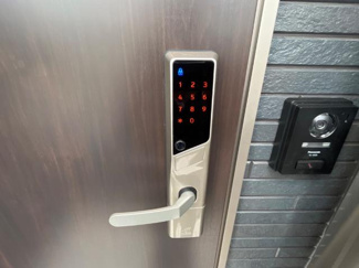 【内装】 | 仮称）天童市東久野本２丁目新築アパート | 電子キー（イメージ）