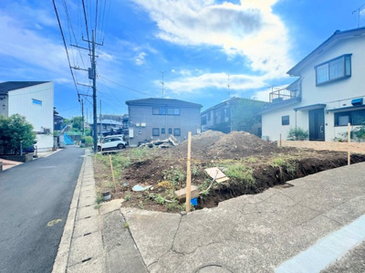 【前面道路含む現地写真】 | ◆◇川崎市宮前区東有馬５丁目　建築条件なし売地◇◆ | ◆土・日・祝日は、当社スタッフによる現地案内会を実施しております。もちろん平日のご案内も可能です。お気軽にご相談ください！！