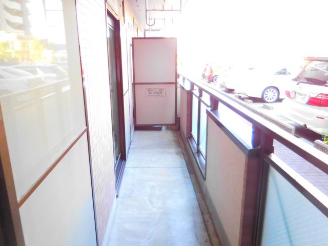 グランドール八光のバルコニー