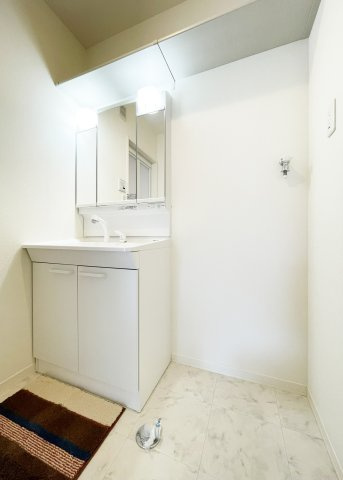 ベレオ万代の洗面所