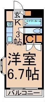 間取り図！角部屋！出窓付！