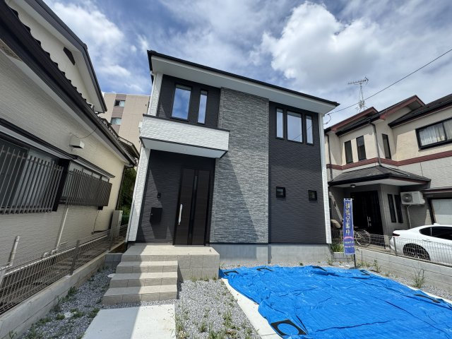 流山市前ヶ崎新築戸建（前ヶ崎9期）の外観|完成済み内覧可能です！！