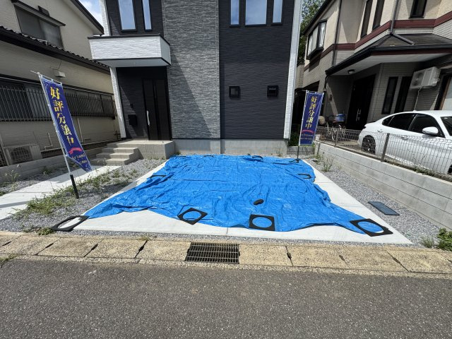 流山市前ヶ崎新築戸建（前ヶ崎9期）の駐車場|駐車スペース・並列2台駐車可