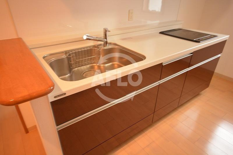 レインボーコート谷町五のキッチン|レインボーコート谷町五　使い勝手のよいシステムキッチン