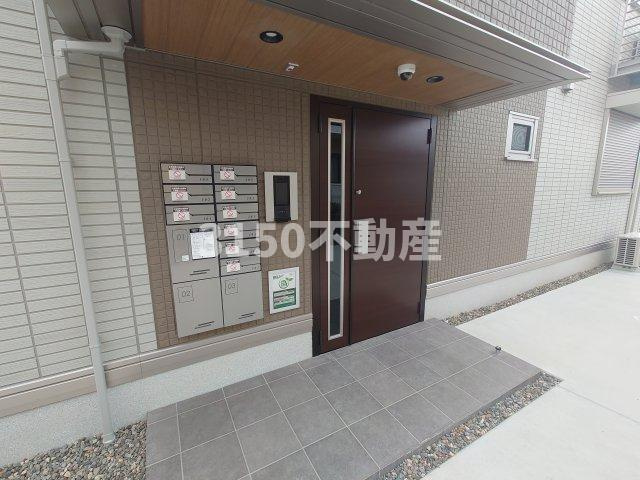 D-ROOM大川のエントランス