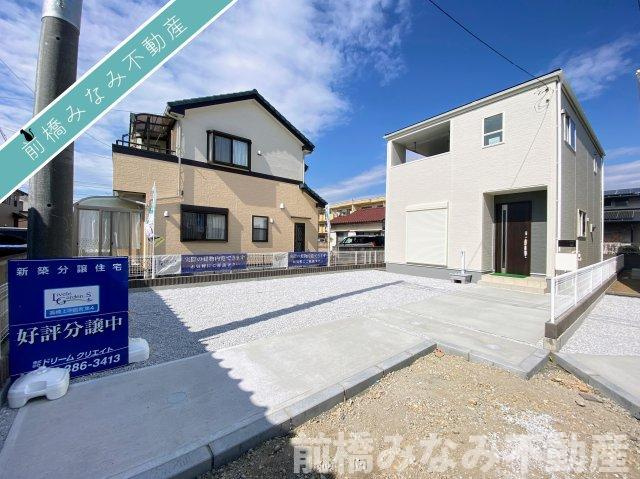高崎市上中居町第4　３号棟(全３棟)　リーブルガーデン　新築建売分譲の外観|外観です