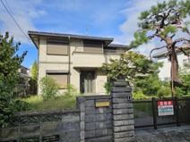 敷地180坪弱のお庭・家庭菜園ができるお家の画像