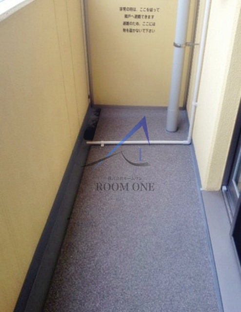 スパシエベルタ横浜のバルコニー|バルコニーです。