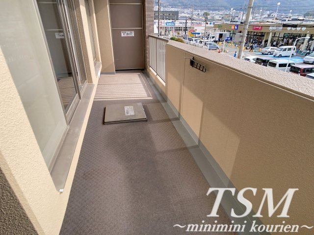 クレアシティ新石切のバルコニー