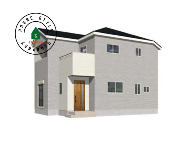 熊本市西区谷尾崎町第1-2棟（1号棟）　の完成予想図|外観も気になるポイント