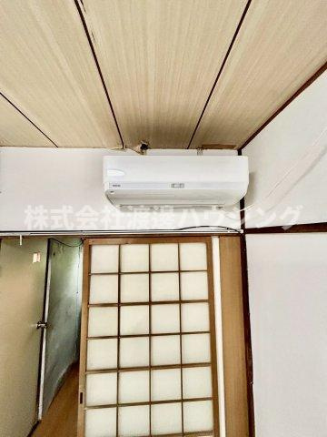 住吉区清水丘3丁目テラスハウスの設備|エアコン２台付いてます