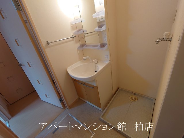 ヴィラセジュールの洗面所|★室内洗濯機置場