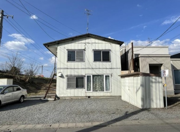 北海道旭川市　１棟アパートの外観