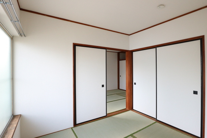 グリーンハウスの寝室