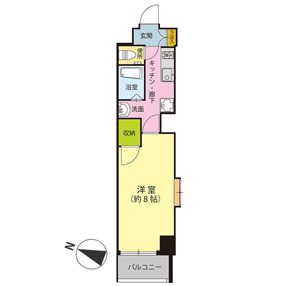 スカイヒルズの間取り