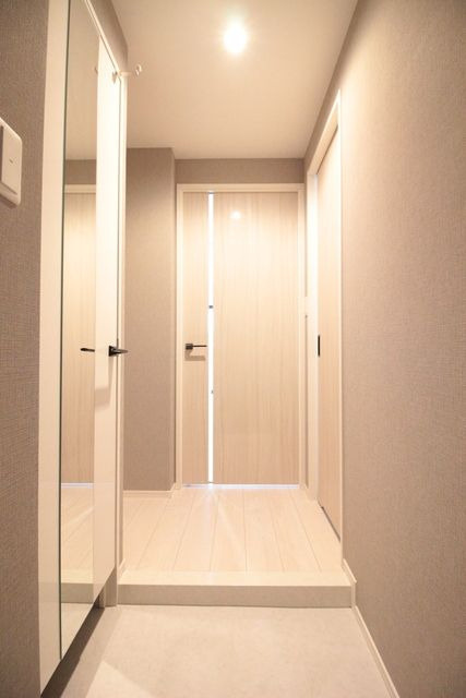 ラクラス箱崎宮前の玄関