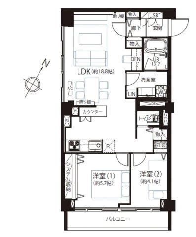 ★仲介手数料無料★パレス三條（目黒区アドレス。4路線利用可能な「目黒」駅から徒歩5分の好立地に建つヴィンテージマンションです）