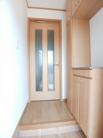 スプリングス　Ⅱの玄関