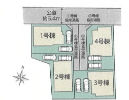  | 【名古屋市中川区打出1丁目176新築戸建4号棟】✨️仲介手数料無料✨️荒子小学校・一柳中学校