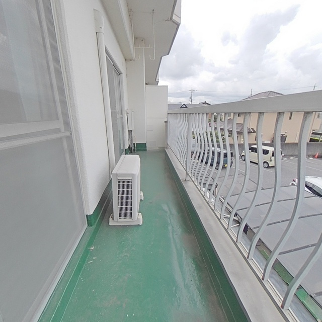 サンコーポ藤のバルコニー