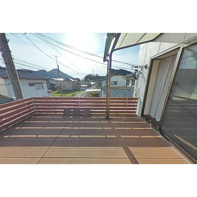 中川原3丁目貸家のバルコニー