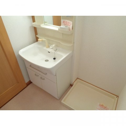 クラール　ハイムの洗面所