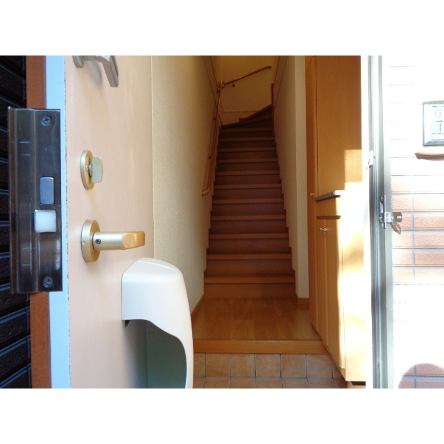 クラール　ハイムの玄関