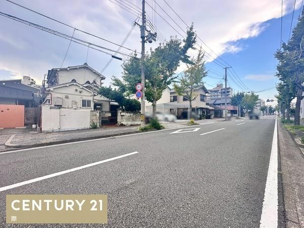 和歌山市餌差町1丁目　土地の前面道路含む現地写真
