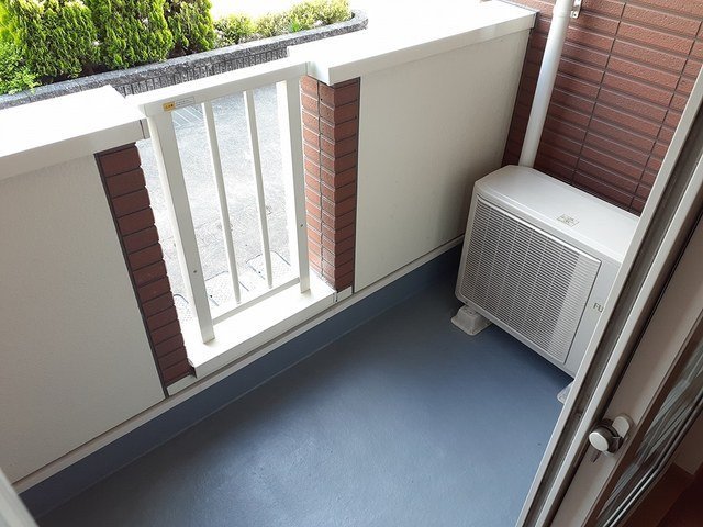 グランデ新田Ｂのバルコニー