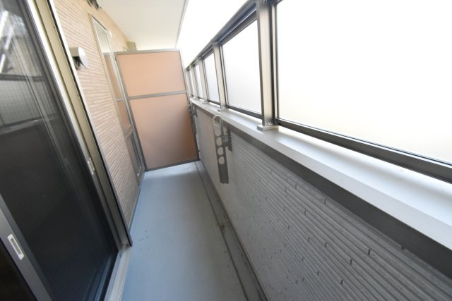 ウエルスクエア西宮甲東園のバルコニー