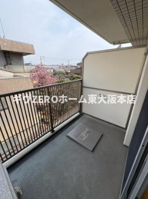 ORANGE T・SIDEのバルコニー