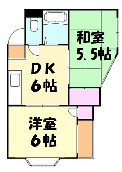 【間取り】 | ピュアクレスト前原