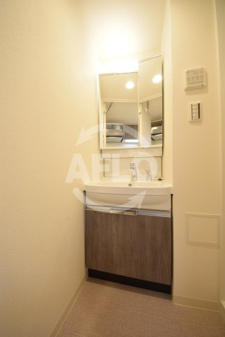 プレサンス堺筋本町ディスティニーの洗面所|プレサンス堺筋本町ディスティニー　洗面所