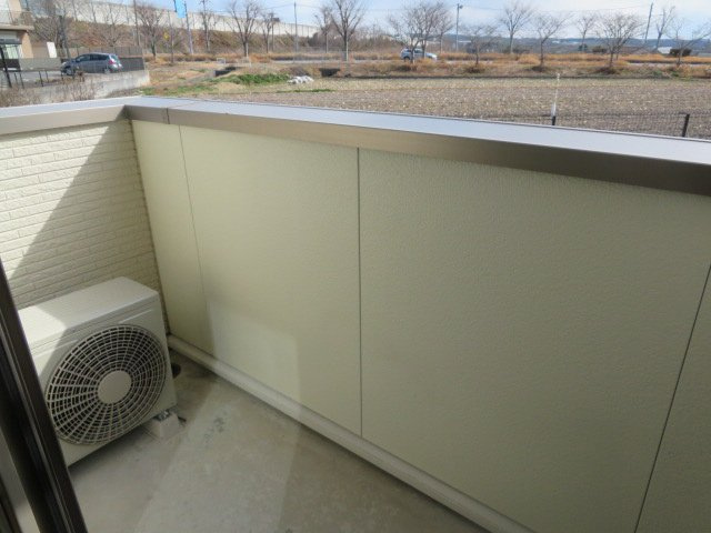 サンリット　レジデンス　社のバルコニー