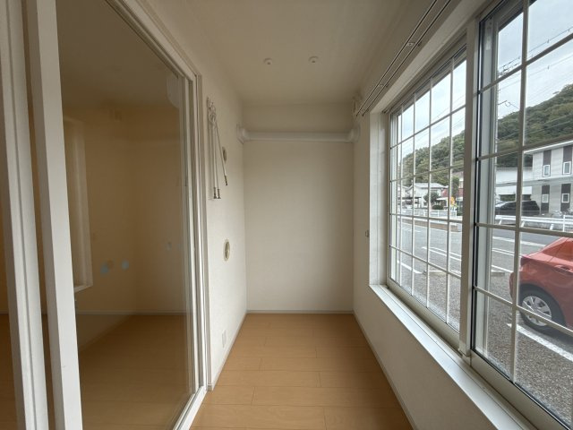 サニー青山のバルコニー