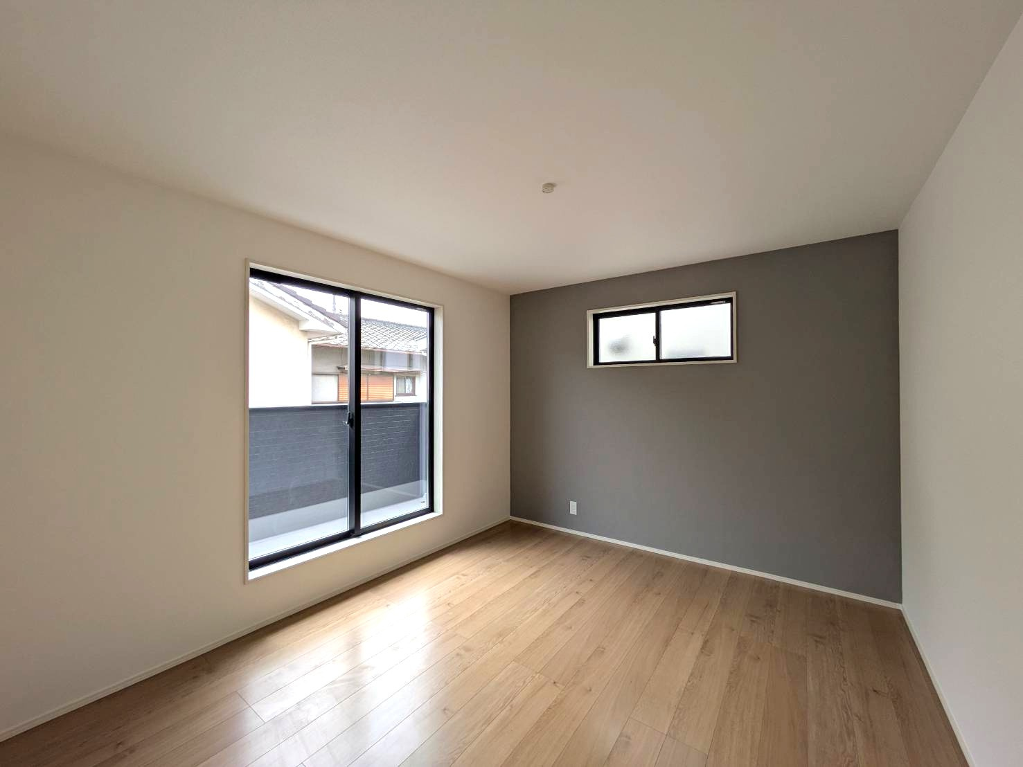 岡山市南区大福　2期の洋室|◆2階洋室8.0帖の様子です。主寝室にいかがでしょうか。