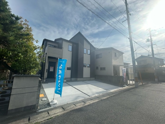 岡山市南区大福　2期の駐車場|◆駐車スペースは並列駐車3台分可能です。