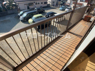 【バルコニー】 | 室内写真は前回募集の別室につきイメージです