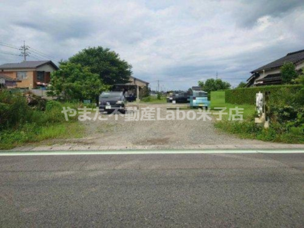 米子市大篠津町土地の外観