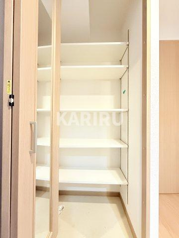 クロシェット関目 の収納