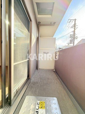 クロシェット関目 のバルコニー