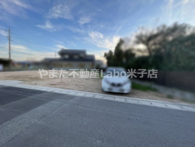 米子市蚊屋土地の外観