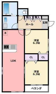 【間取り】 |  MAISON DE HIRO2