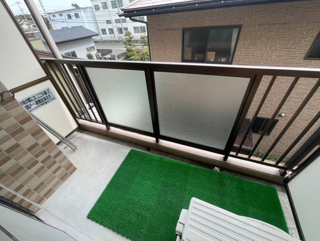 パルコート明ケ島のバルコニー