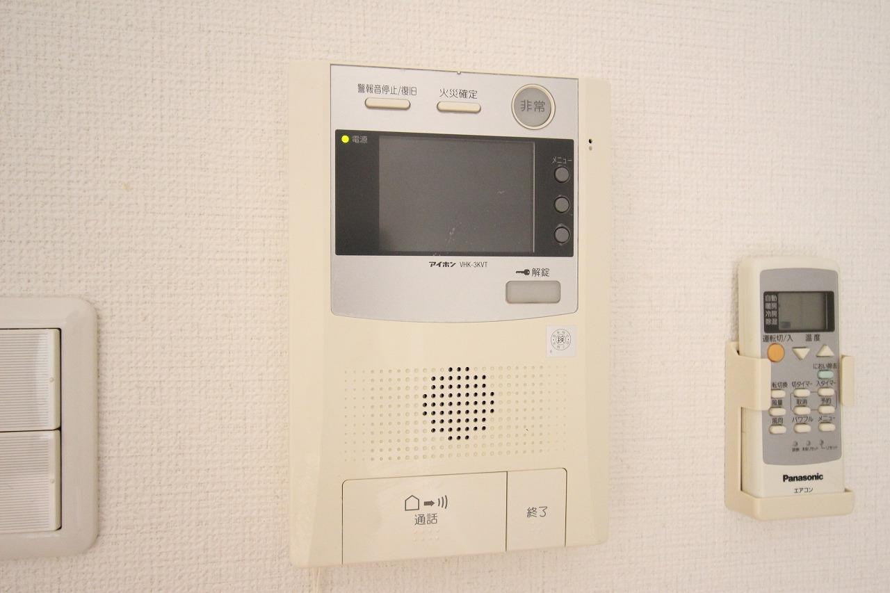 シエルオカモトのセキュリティ|※お部屋により仕様が異なる場合があります。
